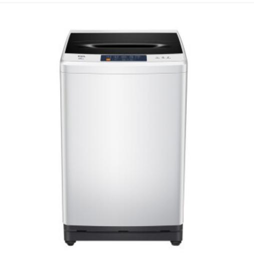 TCL 10公斤全自动大容量小体积波轮洗衣机 一键脱水 B100F1云墨蓝 商品图0