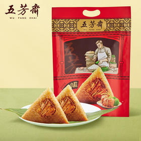 五芳斋 五芳猪肉粽 100克*6只 端午节传统美食 中华老字号 嘉兴特产 加热即食 48小时发货