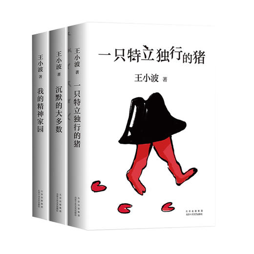 【新华书店旗舰店官网】王小波作品3册 一只特立独行的猪+我的精神家园+沉默的大多数 王小波授权全新编排 李银河审定 文学小说 商品图4