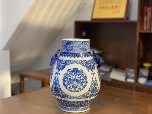 柴窑福禄寿双耳福筒 商品图0