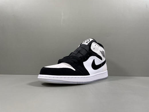 夏季特惠💰430 Air Jordan1Mid SE"Diamond Shorts"黑白熊猫 商品图1