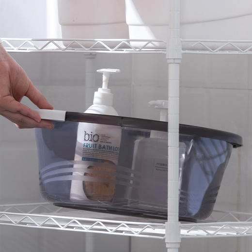 茶花 洗脸盆洗衣服时尚通用盆32cm35cm39cm茶花方形塑料盆32cm脚盆洗PP新生婴儿童大小脸盆洗菜盆 商品图3