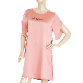 鑫缘 真丝女短袖睡裙 HD1007