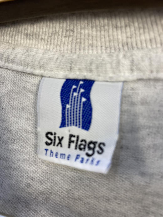 90年代 Vintage Six Flags 
爱因斯坦 短袖T恤 _SST(XL) 商品图2