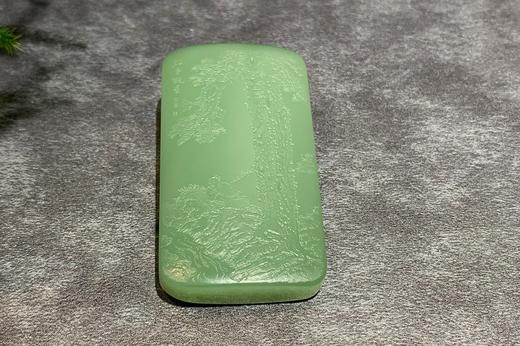 【御珠宫坊】碧玉阴刻牌 商品图2