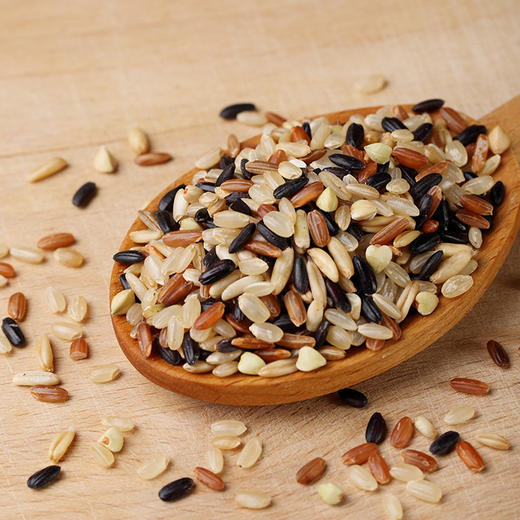 溢田五色糙米450g/袋 五色粗粮米杂粮米 非真空包装【厂家直供】 商品图3