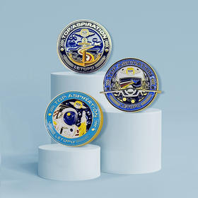 LETOPO乐同 遨志探梦系列-航海|航天|航空锌合金磁铁徽章