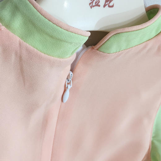 拉比-童衣类（夏）F2密语国风连衣裙虾红 商品图3