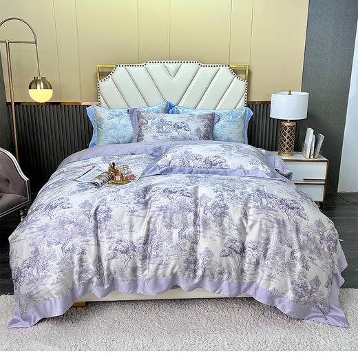 【舒适亲肤吸湿】YHEDEN高品质兰精天丝四件套 商品图4