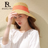 Basalino赫本风防晒草帽女UV防紫外线渔夫帽草帽BA015 商品缩略图4
