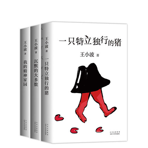 【新华书店旗舰店官网】王小波作品3册 一只特立独行的猪+我的精神家园+沉默的大多数 王小波授权全新编排 李银河审定 文学小说 商品图0