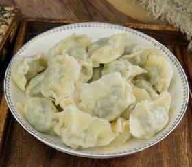 手工荠菜水饺(份)