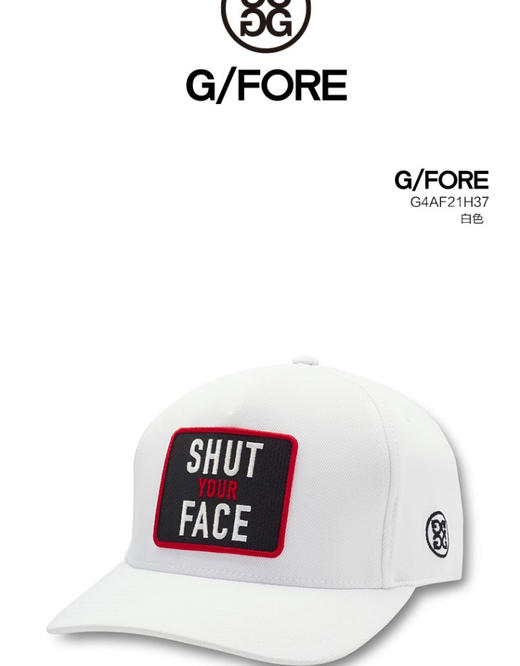 GFORE高尔夫球帽男士22全新个性遮阳帽舒适运动帽G4潮牌男帽鸭舌 商品图1