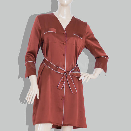 鑫缘 真丝女连衣裙 HD1001 商品图0