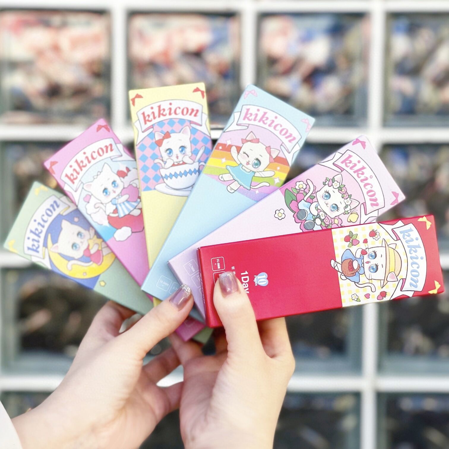 Kikicon日抛活动·0-800度(无525/575)·蜜糖椰奶&黑糖果冻&杏仁冻&乌云冻&海盐冻&花胶奶糕&熊猫奶盖&耶鲁鲁&雪尼尼&瑞士卷&土豆泥&屁桃桃&蛋黄仔&白月光&紫米露 等