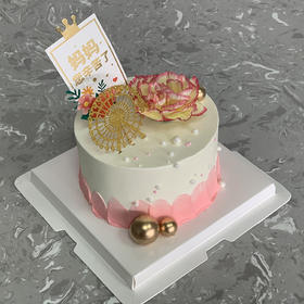 4寸康乃馨 鲜花蛋糕