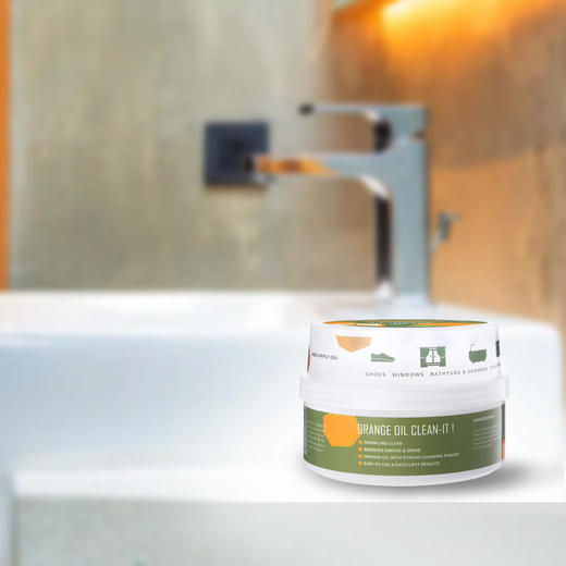 【Newbark多功能橙油去污膏】轻松去污去烧痕除锈防霉添加橙油成分抛光养护不留划痕一瓶多用经济实惠 商品图7