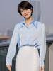 蒋菲菲【爱情调味剂】经典百搭款气质蓝衬衫 商品缩略图0