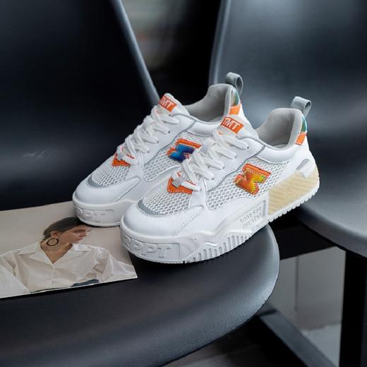 AXXC-233-1春夏新款厚底透气运动女鞋百搭板鞋 商品图5