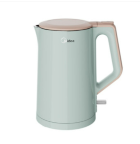 美的（Midea） Midea 电水壶304不锈钢双层防烫电热水壶开水MK-SH15C166