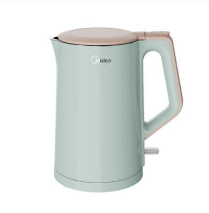 美的（Midea） Midea 电水壶304不锈钢双层防烫电热水壶开水MK-SH15C166 商品图0