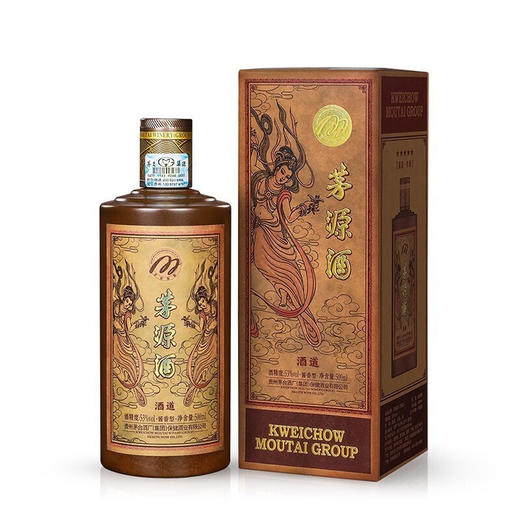 【自营】贵州茅台集团 飞天仕女图 茅源酒 酒道500ml*6瓶整箱  53度酱香型高度白酒 商品图1