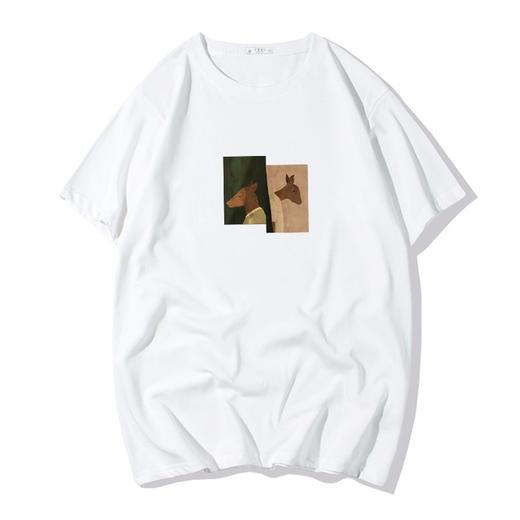 【新疆长绒棉】港风纯棉短袖男t恤ins潮牌宽松百搭学生男士体恤 商品图4