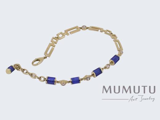 吉祥纹 古琉璃手链 商品图0