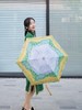 巨花痴小姐私物分享！英国【FULTON】英国女wang同款鸟笼伞！艺术家联名系列，Country Garden晴雨两用伞！ 商品缩略图0