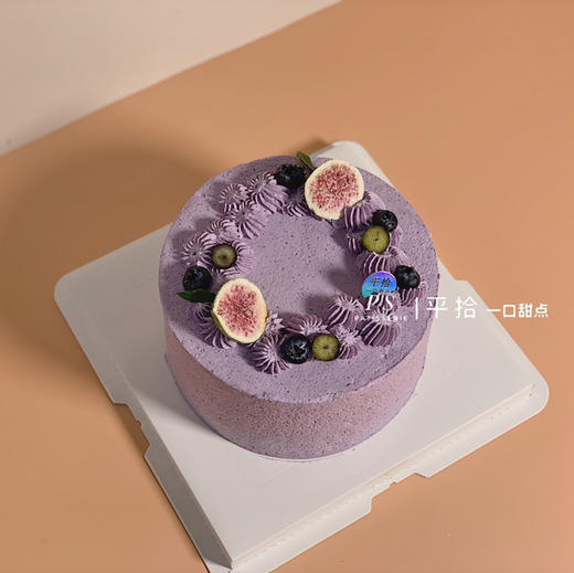6寸0卡蓝莓蛋糕（砍价专属） 商品图0