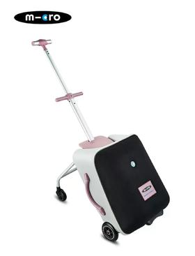 米高懒人行李箱-卡通玫红色