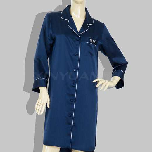 鑫缘 真丝女衬衫裙 HD0027 商品图3