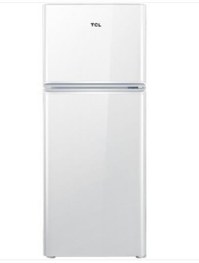 【推荐】TCL BCD-120C珍珠白 双门定频客厅电冰箱 商品图0