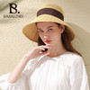 Basalino赫本风防晒草帽女UV防紫外线渔夫帽草帽BA015 商品缩略图0