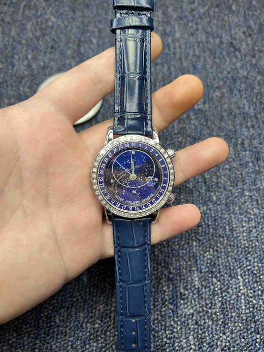 YL百达翡丽‮空星版级升‬6102天月款‮内日‬瓦苍‮列系穹‬你可想象‮空星把‬佩戴在腕上吗？ 商品图0
