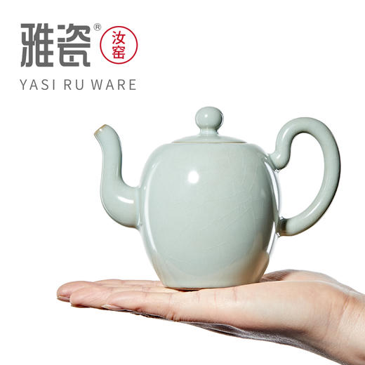 汝窑美人肩壶 商品图3