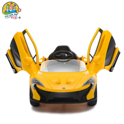 智乐堡 儿童电动车 四轮遥控汽车  迈凯伦P1玩具车 商品图1