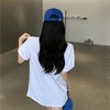 黛唯梵 抖音同款设计感小众短袖t恤女夏季新款韩版印花宽松上衣潮七夕情人节 商品缩略图4