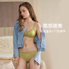 HSIA遐无钢圈内衣女三角杯bralette夏日花园性感绑带蕾丝文胸套装夏日花园 商品缩略图2