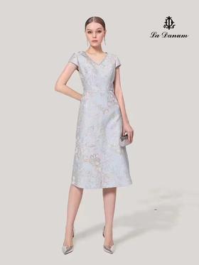 4F MYTENO马天奴 提花连衣裙