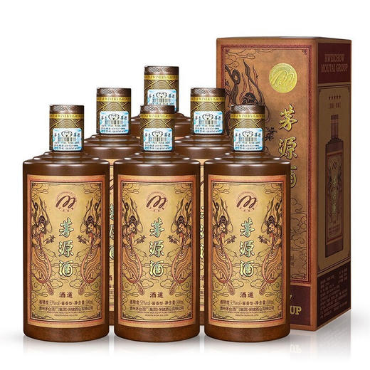【自营】贵州茅台集团 飞天仕女图 茅源酒 酒道500ml*6瓶整箱  53度酱香型高度白酒 商品图0