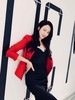 “中国红”J20143779A颈袖添香新款时尚修身装西服显瘦小西装外套女长袖J20143779A单西 商品缩略图0