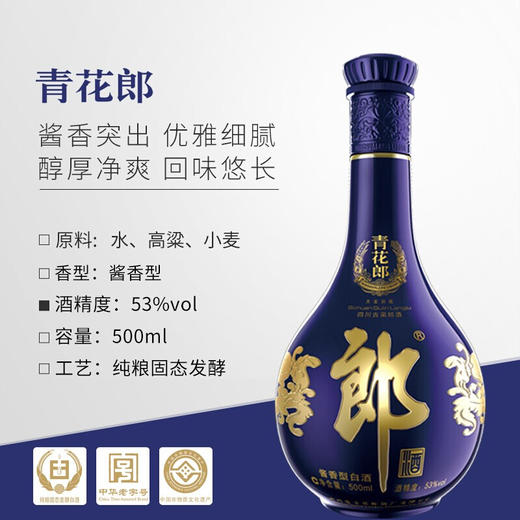 【自营】青花郎二十年 53度酱香型白酒 500mL*6瓶整箱 FZWJ 商品图4