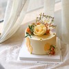 橙色系鲜花蛋糕 商品缩略图1