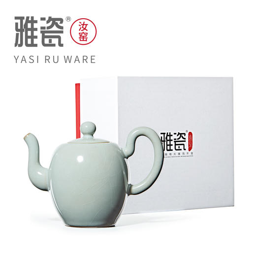 汝窑美人肩壶 商品图5