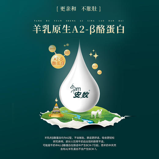 安牧 山羊奶200ml*10盒 去除膻味香浓加倍[福利品] 商品图2