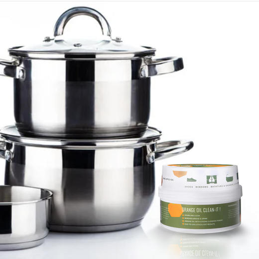 【Newbark多功能橙油去污膏】轻松去污去烧痕除锈防霉添加橙油成分抛光养护不留划痕一瓶多用经济实惠 商品图4