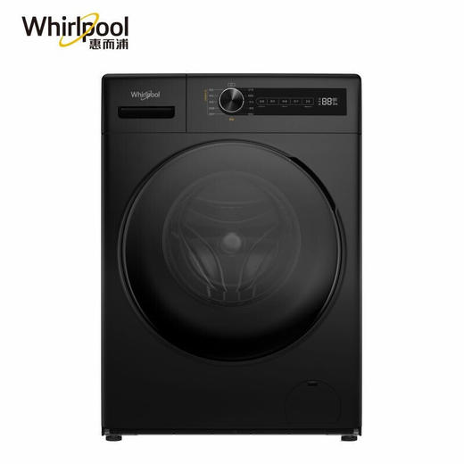 惠而浦 Whirlpool 10KG 滚筒洗衣机 烘干 顽渍净 易净系列 TWD061204CRT 商品图1