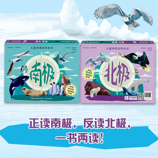 儿童地理百科绘本 南极北极 商品图1