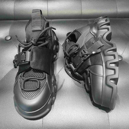 LFGJ 3605 时尚网眼前扣老爹鞋 商品图8